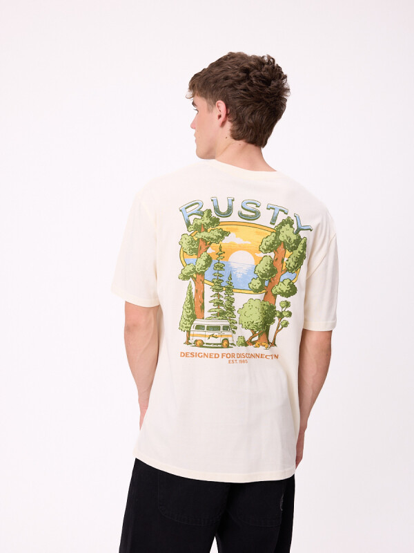 T-SHIRT LUNGUD RUSTY Crudo