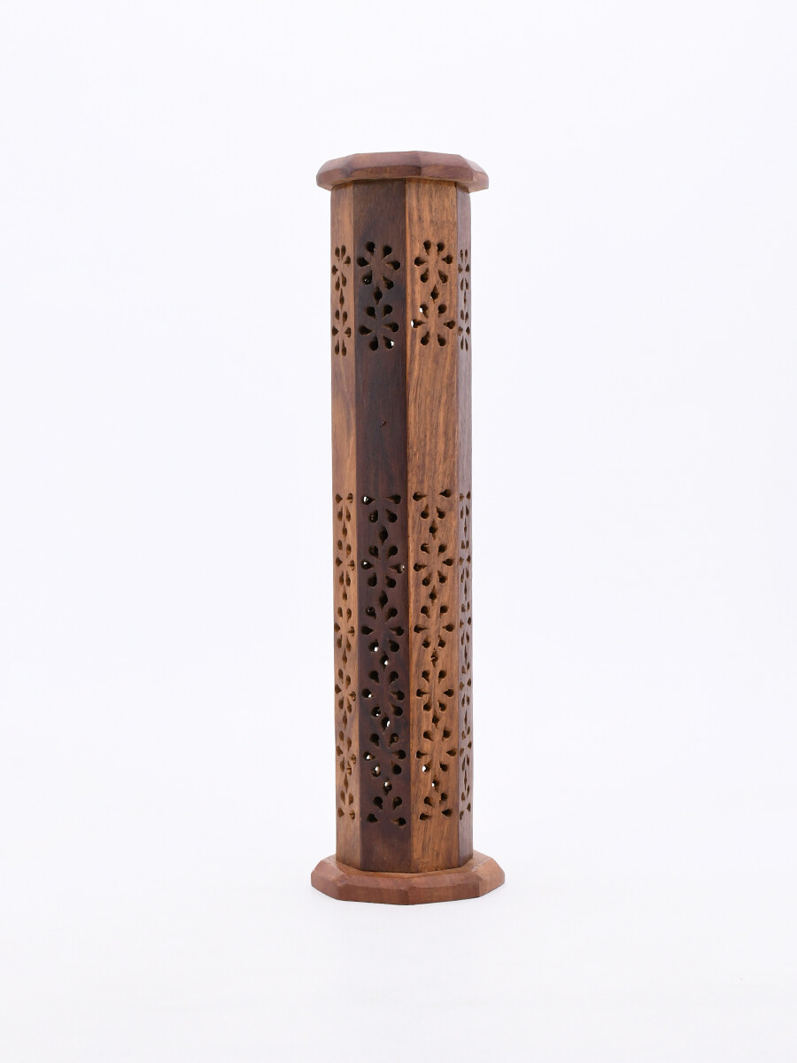 PORTA INCIENSOS INDIA - MADERA 