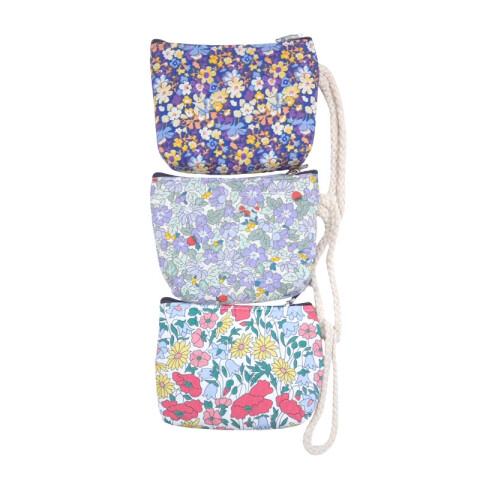 Monedero estampado flores Monedero Estampado Flores