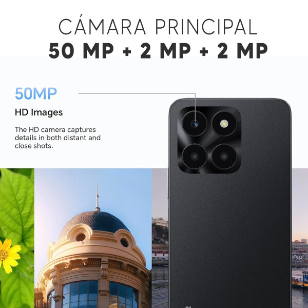 Honor X6a 4/128 Gb 4g + Auriculares Inalámbricos E7s COMBO HONOR X6A 4/128 + REGALO