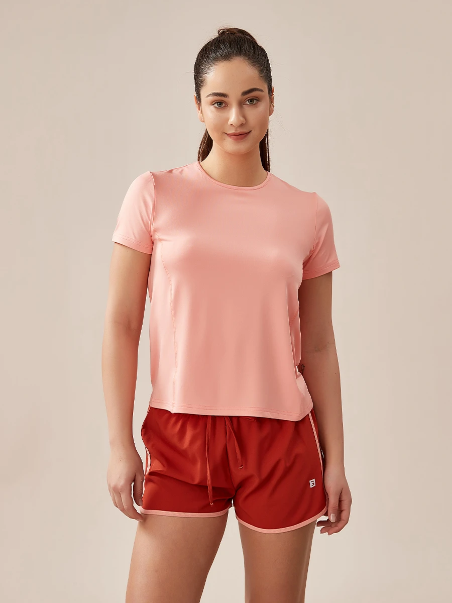 REMERA MOUTON - CORAL 