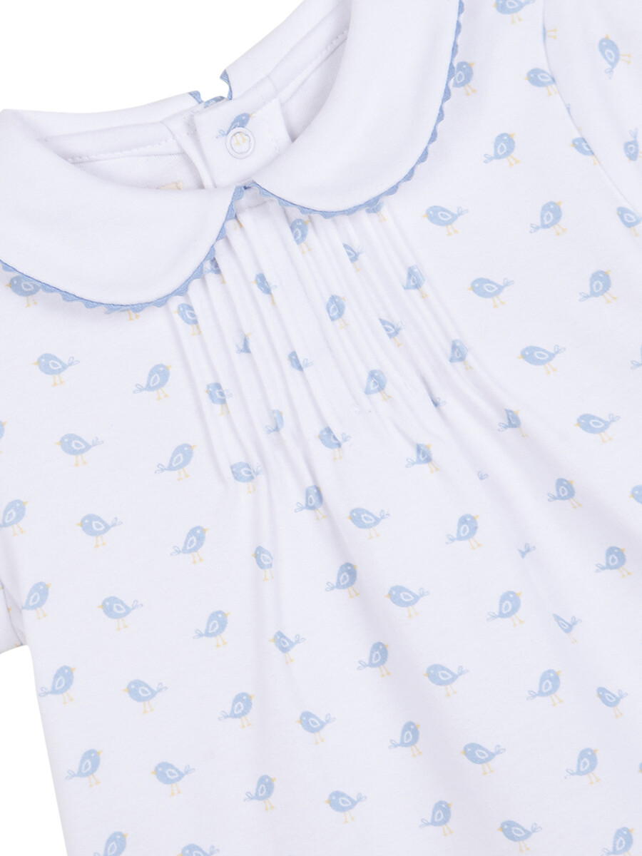 Pijama De Bebe Corto Gris