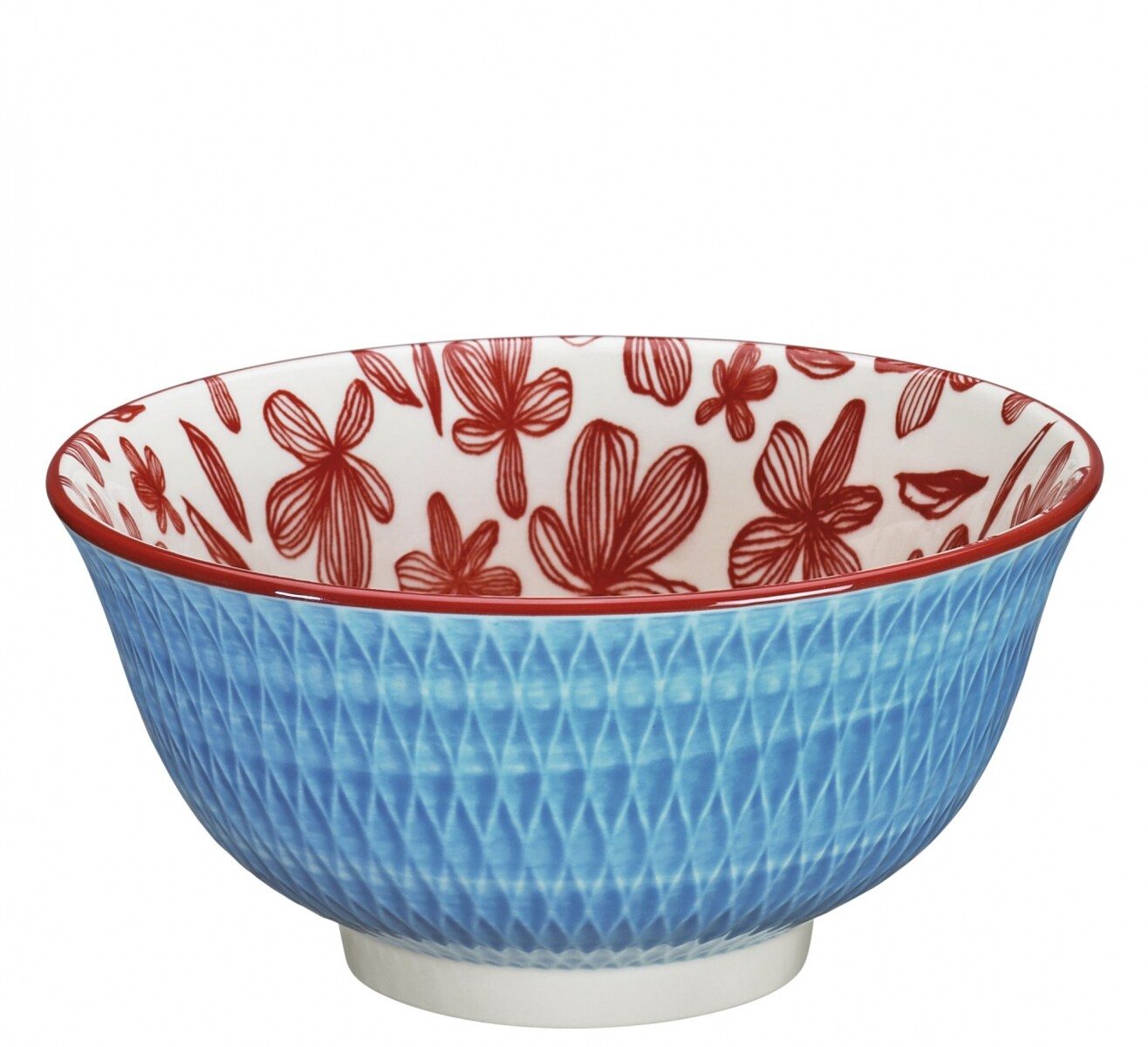 Bowl AMICI rombos azules 15,5 cm 