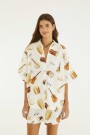 CAMISA PARA MUJER Crudo
