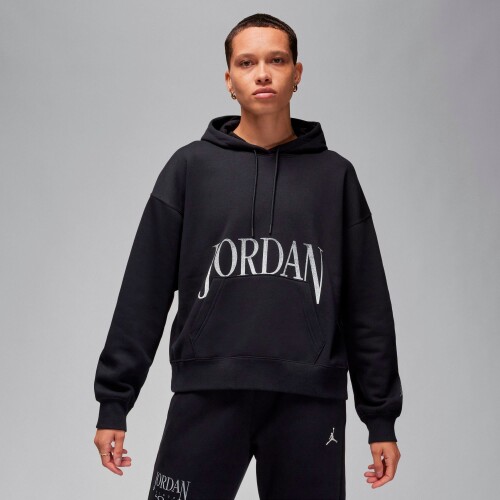 Abrigo Jordan Broklyn Fleece de Mujer Negro