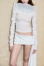 ALCORTA SKIRT Blanco
