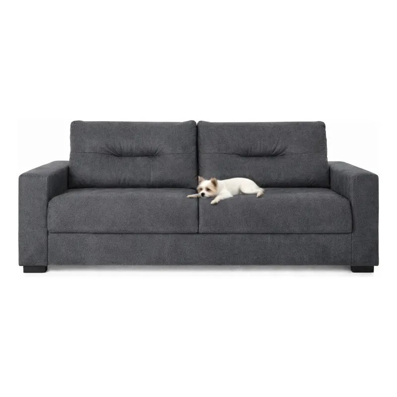 Sofá 3 Cuerpos 1.83mts - Tela Pet Friendly Gris Sofá 3 Cuerpos 1.83mts - Tela Pet Friendly Gris