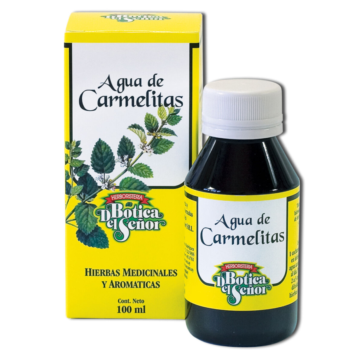 Tintura Agua De Carmelitas 