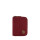 Zip Wallet Bordeaux Red