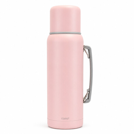 Termo con manija Comet 1L Rosado