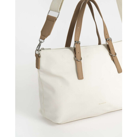 Cartera Shopper Special Price Blanco Crudo