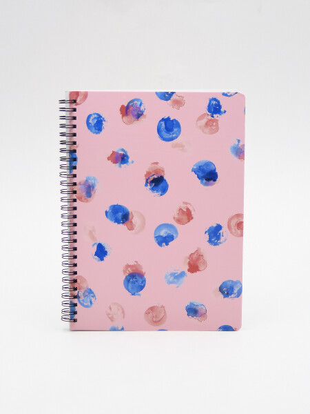 LIBRETA C/RENGLONES ROSADO