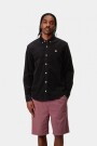 L/S Madison Fine Cord Shirt Negro