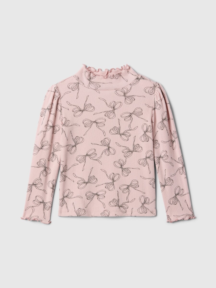 Remera Gráfico Toddler Niña - Bow Print 