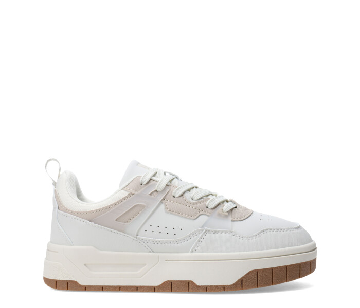 Championes de Mujer Miss Carol FORNI acordonado Blanco