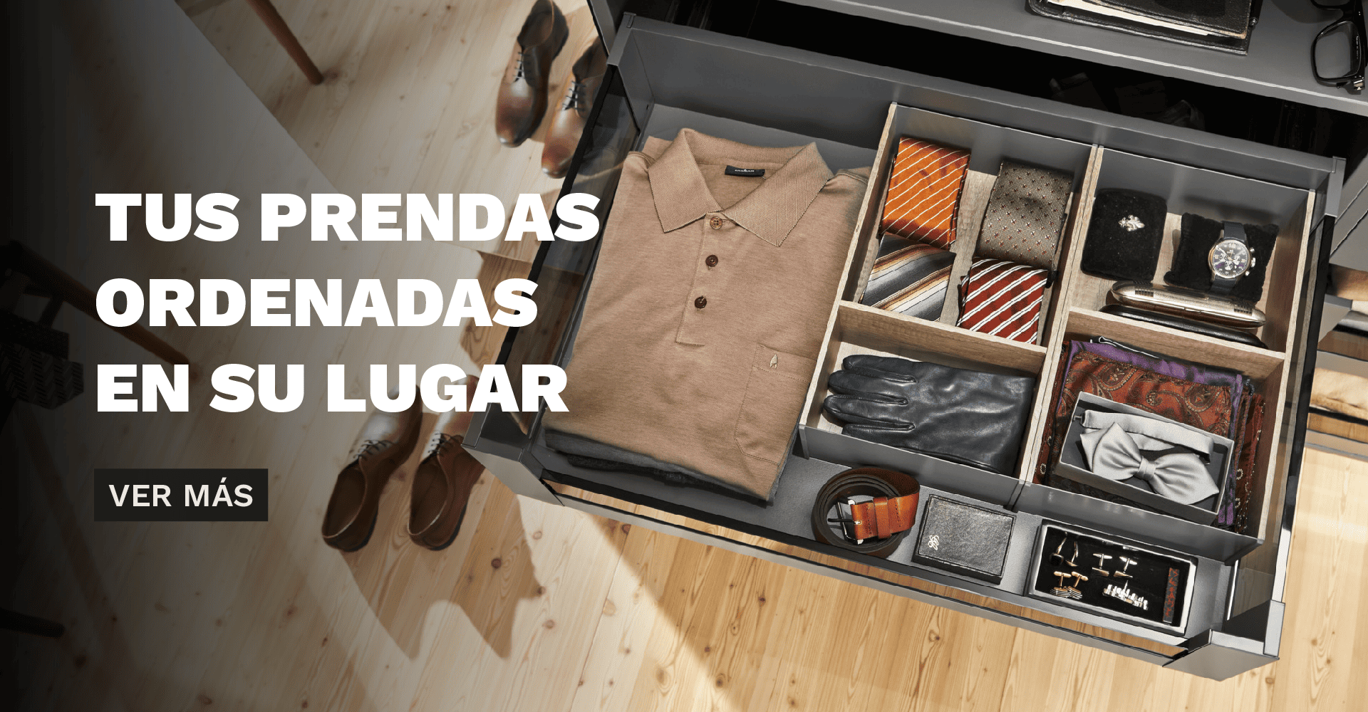 Organizadores para vestidor