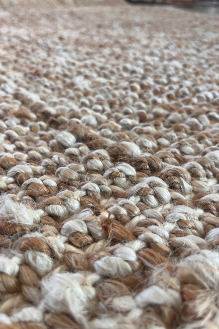 NEW DELHI ALFOMBRA NEW DELHI JUTE 250X350 GOLD