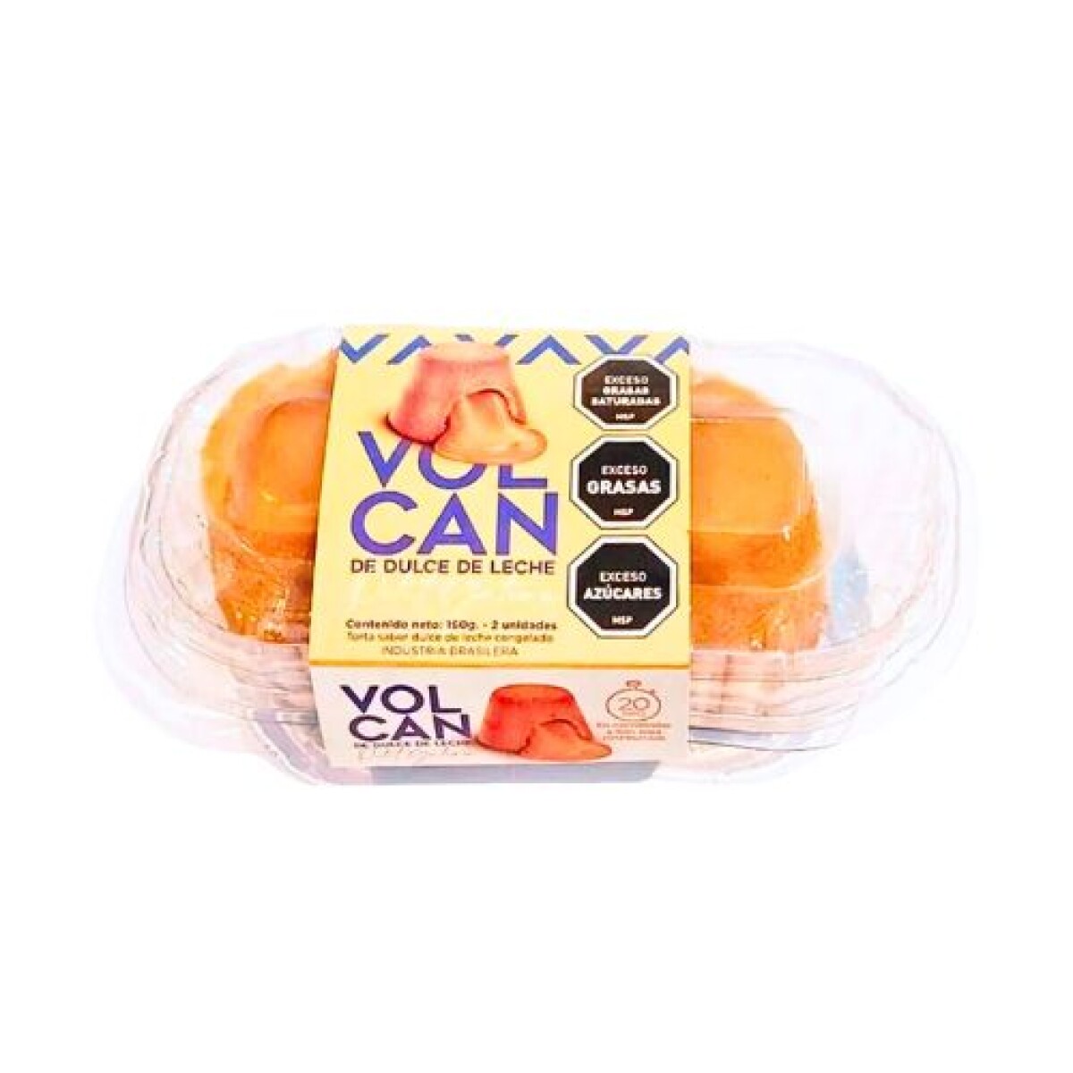 Volcán de Dulce de Leche Graba - 2 ud. 