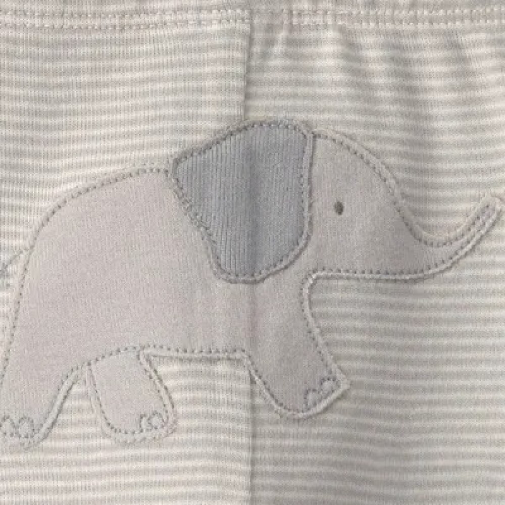 Set primer muda 3pz carters elefante gris