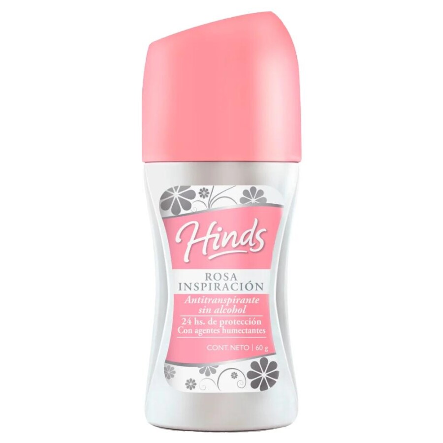 Antitranspirante Roll On Hinds Rosa Inspiración 60 g Antitranspirante Roll On Hinds Rosa Inspiración 60 g