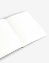Anotadores Cuadernos y Memos Cuaderno Cuaderno De Pu Con 80 Hojas Rayadas Y Cierre Elástico - Combinacion Tricolor