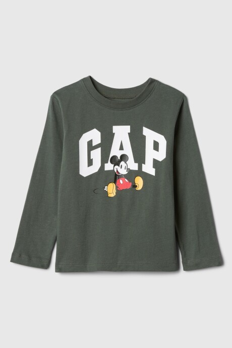 Remera Disney Manga Larga Toddler Niño Sp Dis Fam Evergreen