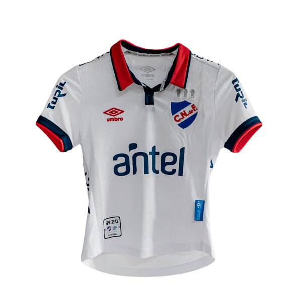 Umbro Camiseta Junior Home 2024 Blanco-rojo