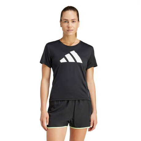 Remera Run It Tee De Mujer Negro