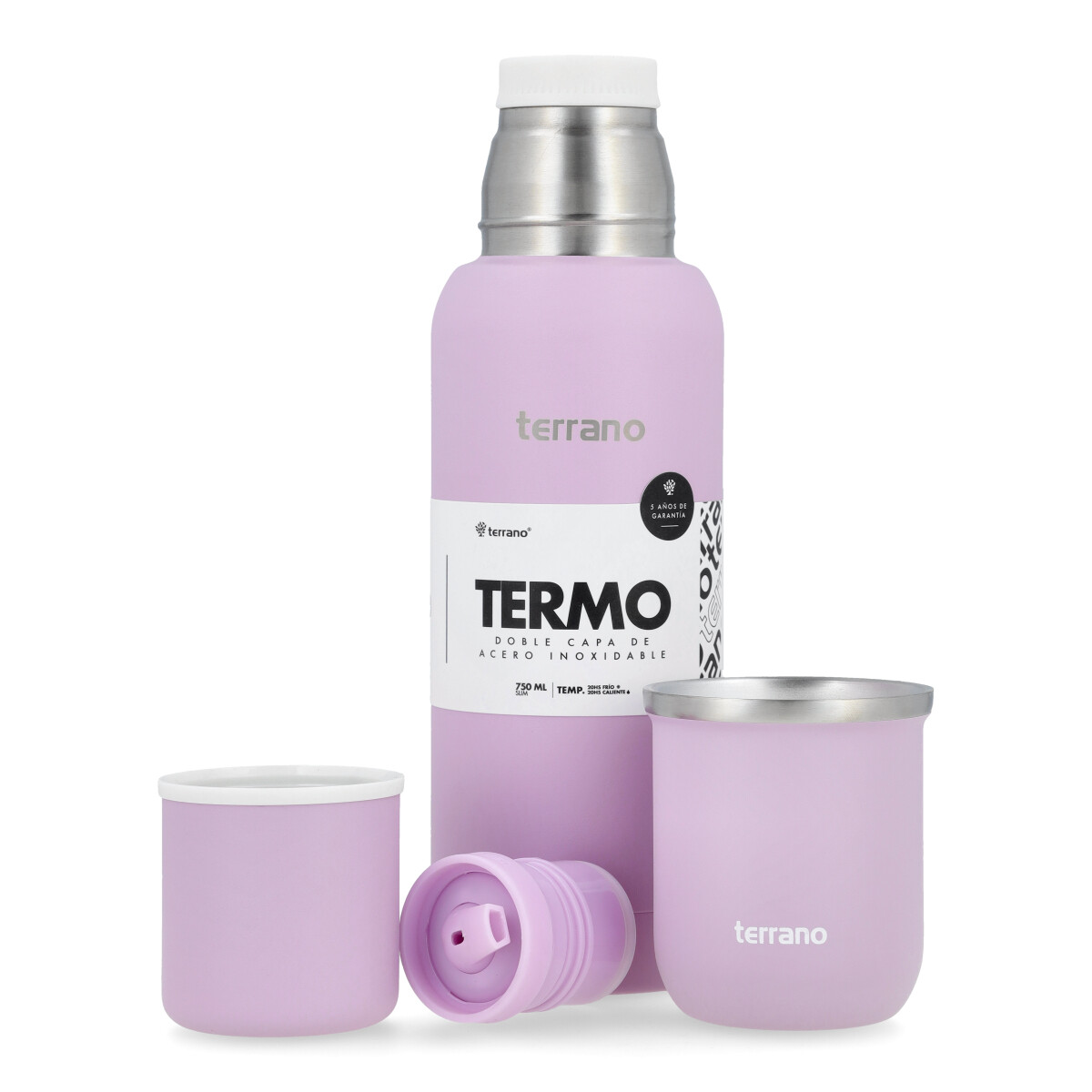 Kit 750ML Slim + Mate Sicilia - Lila 