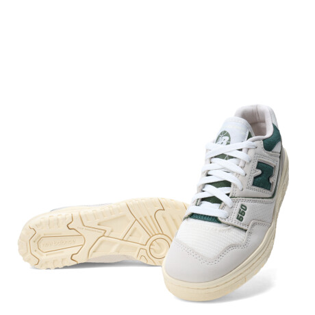 Championes Unisex New Balance 550 Urbano Court Beige - Verde