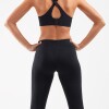 Aero Medium Impact Bra - Mujer Black/black