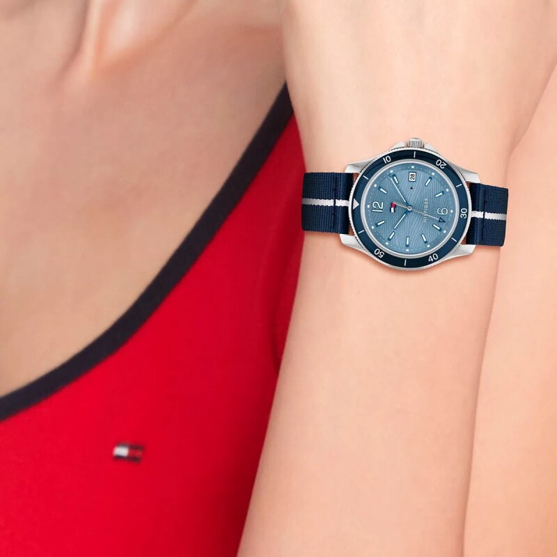 Reloj Tommy Hilfiger TH1782511 para mujer de tela Reloj Tommy Hilfiger Th1782511 Para Mujer De Tela