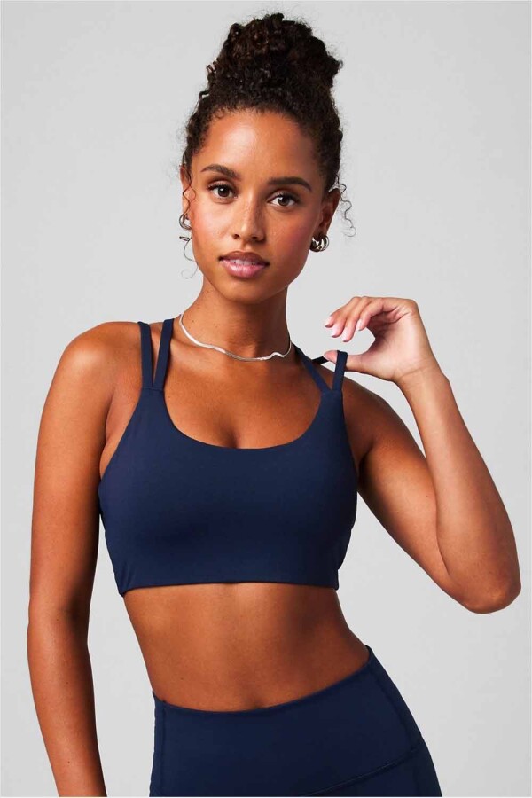 Top Principal Low Impact Bra Mujer Deep Navy