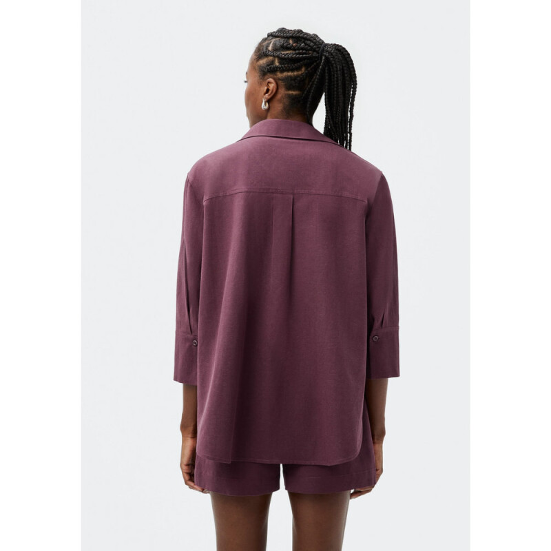 CAMISA FEM AZUL MEDIO