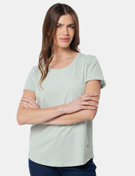 REMERA LISA Verde