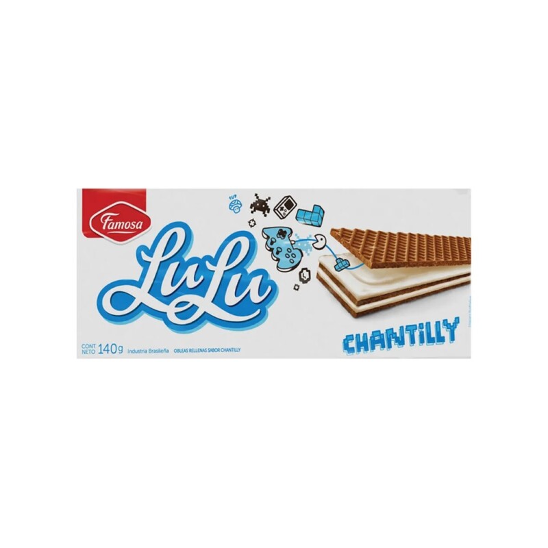 WAFER LULU CHANTILLY 140G Wafer Lulu Chantilly 140g