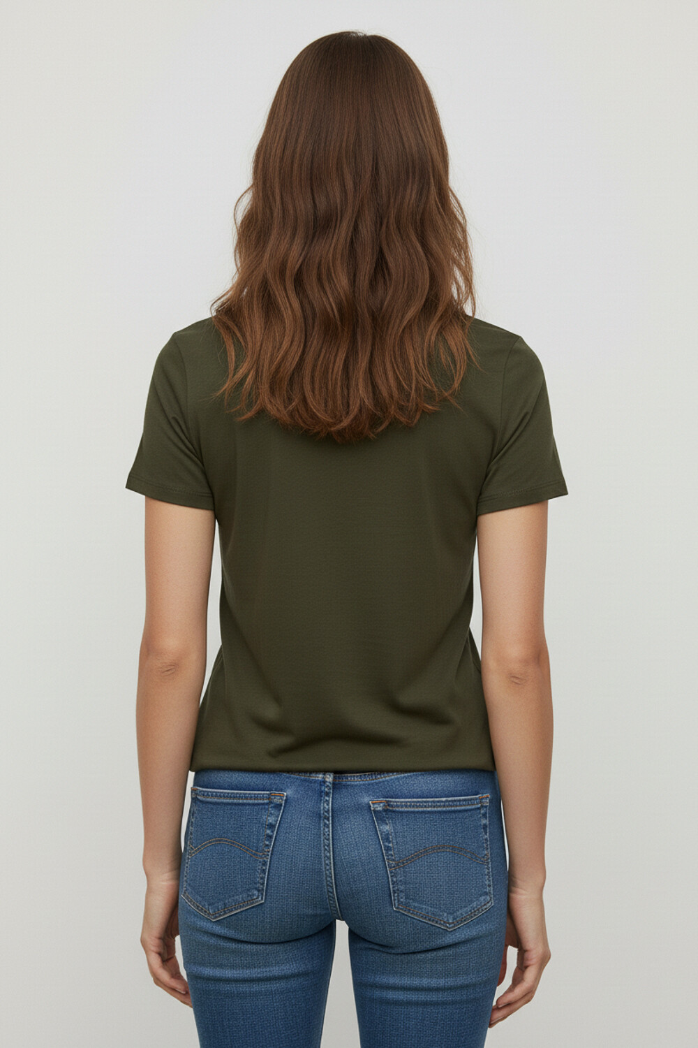 Remera Prakata Verde Oliva Oscuro