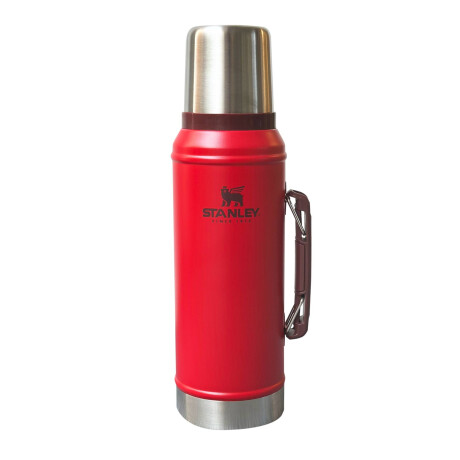 Termo Stanley Classic 940 ML. C. Tapon Cebador Rojo Rojo