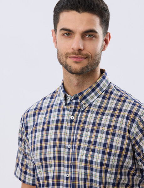 CAMISA SPORT CUADROS Unico