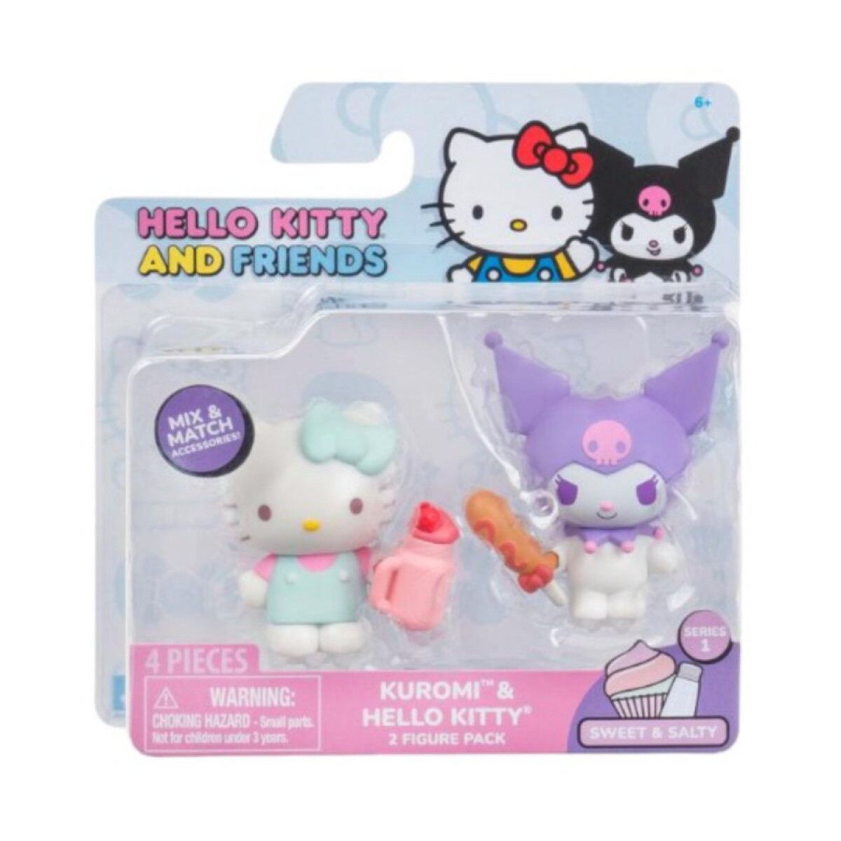 Pack x2 Hello Kitty Mini Figuras [AL AZAR] 