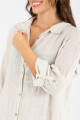 Camisola larga toscana Beige