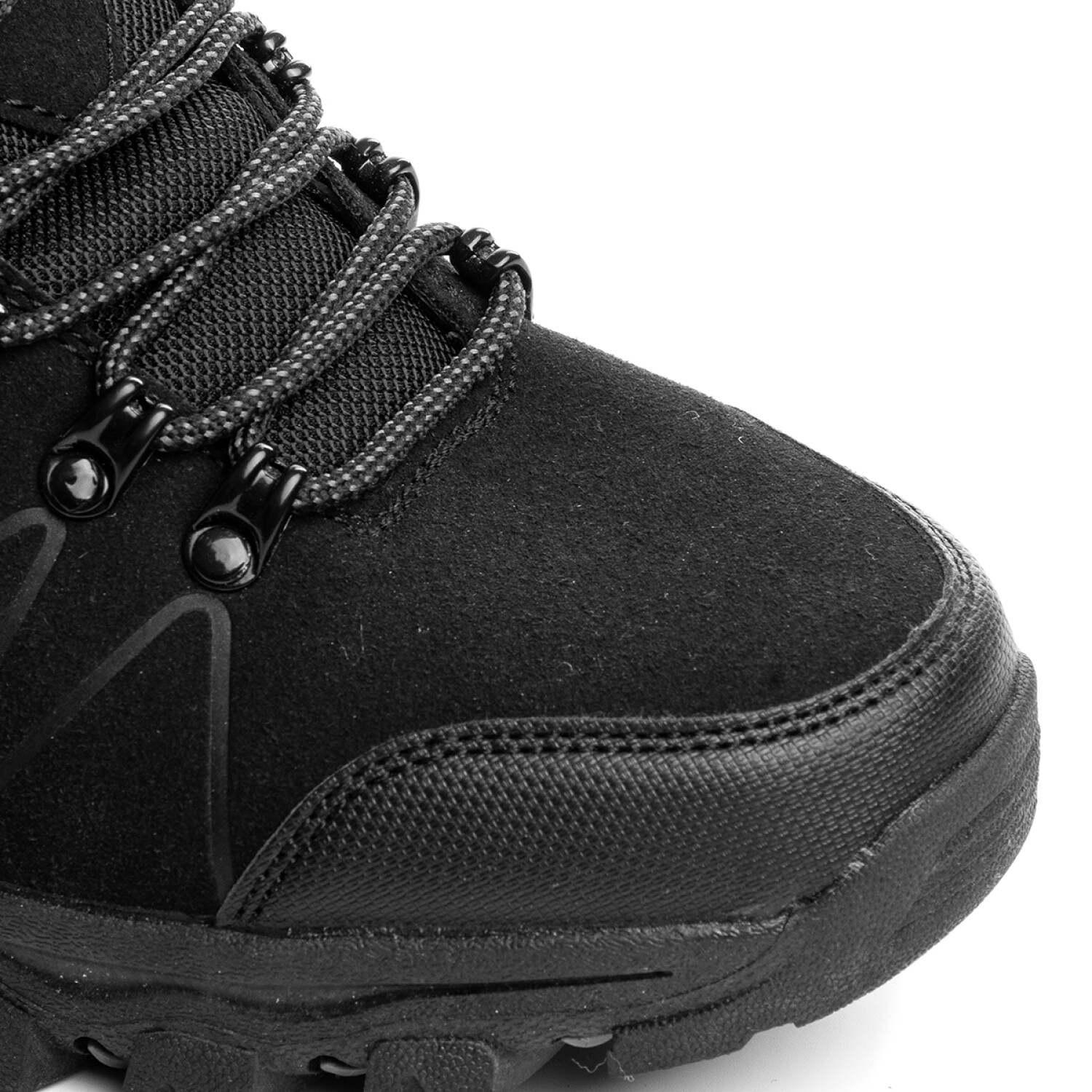 Calzado Botas Tácticas Outdoor Trekking Para Hombre - Negro — El