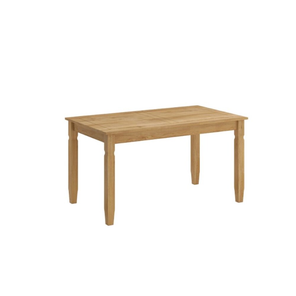 Juego De Comedor 6 Sillas - Corona - Madera Natural