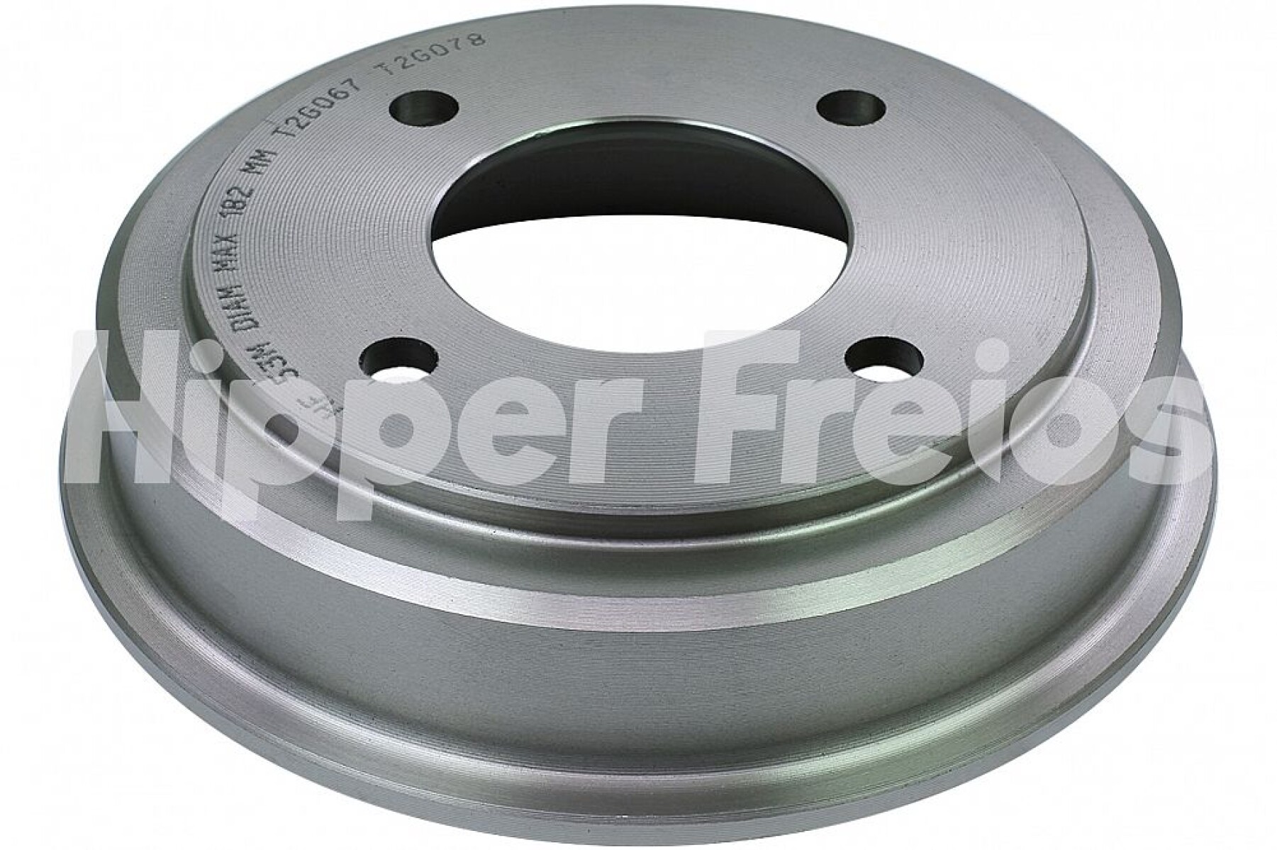 CAMPANAS DE FRENO CHERY JGO. TRASERA QQ SIN MAZA 180MM - 