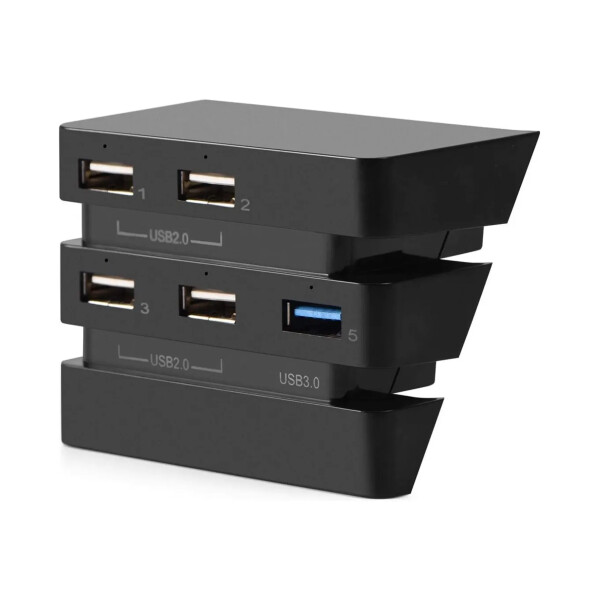 Hub Adaptador 5 Puertos Usb Extensión Playstation Ps4 Pro Ax Hub Adaptador 5 Puertos Usb Extensión Playstation Ps4 Pro Ax