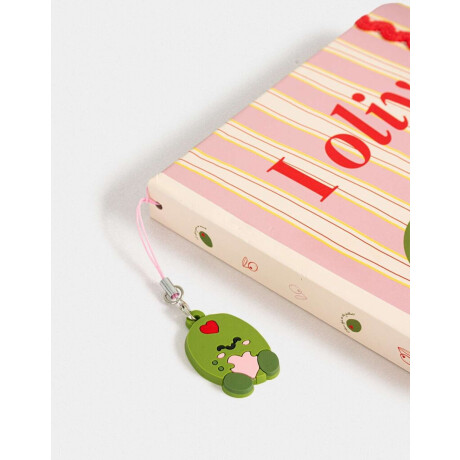 Cuaderno A5 ''I Olive You'' Combinacion Multicolor