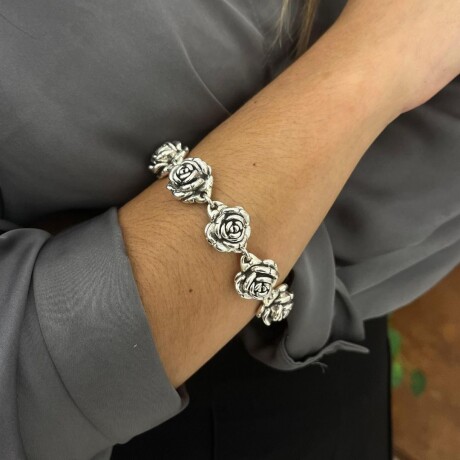 Pulsera Rosas - Plata 925 Pulsera Rosas - Plata 925