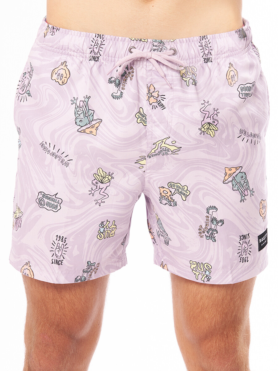 SHORT WASHI RUSTY - Lila 