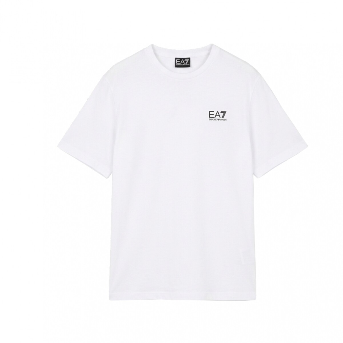 Remera EA7 Emorio Armani Logo Series Cotton - White 