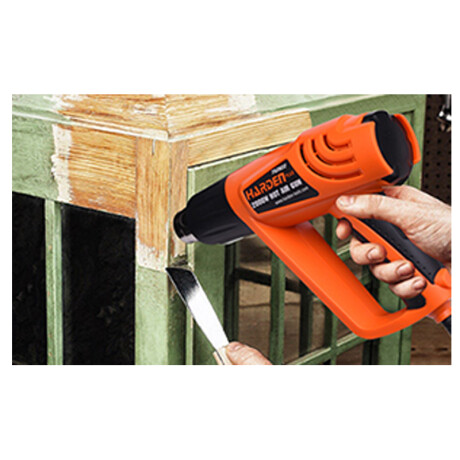 PISTOLA DE CALOR 2000W C/ACCESORIOS HARDEN ++ N/a